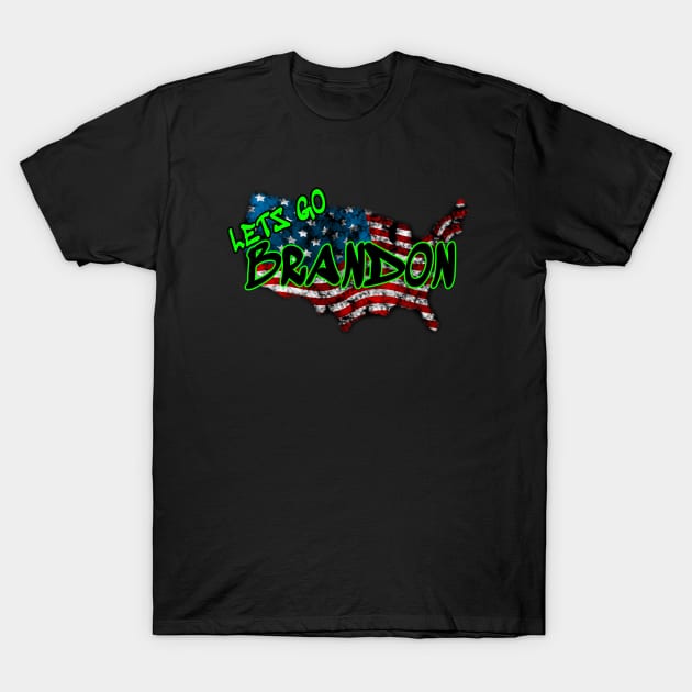 Lets Go Brandon T-Shirt by FB Designz